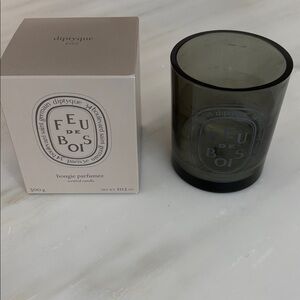 Diptyque Feu de Bois Candle (empty) with original box